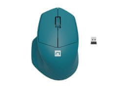 shumee NATEC WIRELESS MOUSE SISKIN 2 1600 DPI MODRÉ BLUETOOTH 5.0 + 2.4 GHz NMY-1971