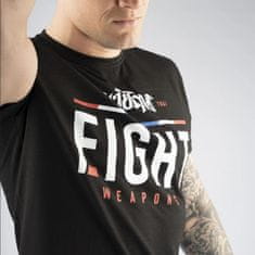 Fairtex Pánské Muay Thai tričko 8 weapons The Fight - černé