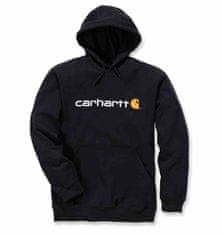 Carhartt Mikina Signature Logo Midweight Sweatshirt Black