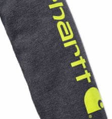 Carhartt Středně těžká mikina Signature Logo Carbon Sweatshirt