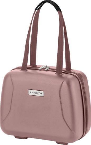 CARRY ON Kosmetický kufřík Skyhopper Old Pink Beautycase