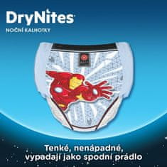 Huggies HUGGIES DryNites Kalhotky plenkové jednorázové pro dívku 8-15 let (27-57 kg) 9 ks