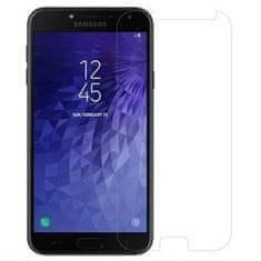 IZMAEL Temperované tvrzené sklo GOLD 9H pro Samsung Galaxy J4 Plus - Transparentní KP18177