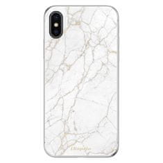 iSaprio Silikonové pouzdro - GoldMarble 13 pro Apple iPhone X