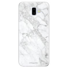 iSaprio Silikonové pouzdro - SilverMarble 14 pro Samsung Galaxy J6+