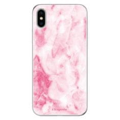 iSaprio Silikonové pouzdro - RoseMarble 16 pro Apple iPhone X