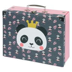 Presco Group BAAGL Skládací školní kufřík Panda s kováním