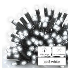 Emos EMOS Profi LED spojovací řetěz problikávající – rampouchy, 3 m, venkovní, studená bílá D2CC03