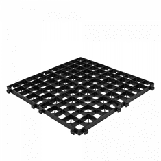 Bradas Zatravňovací plastová dlaždice 333x333mm, černá OPTIMAL GRID BR-KROG30BC