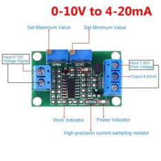 HADEX Převodník 0-5V / 4-20mA, modul GOSLING ASC201