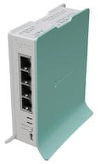 Mikrotik hAP ax lite, 4x GLAN, 2.4 GHz, 802.11b/g/n/ax Wi-Fi 6, ROS 7, L4, PSU, indoor