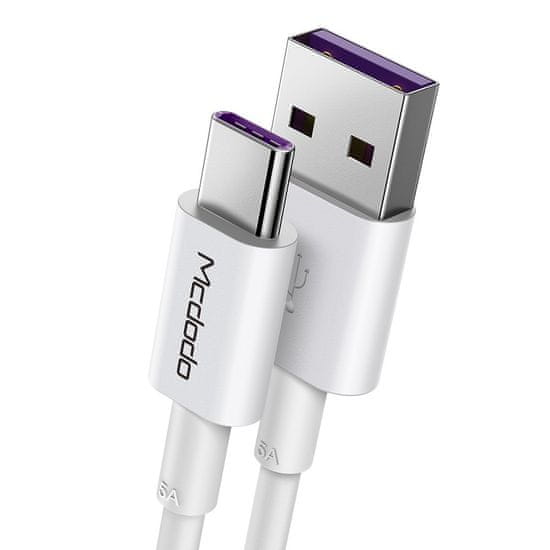 Mcdodo Mcdodo Vysokorychlostní kabel USB - USB typ C pro Huawei SCP / FCP 5A 1m | CA-6380