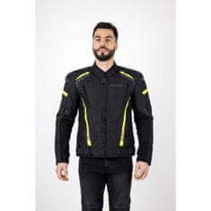 Ozone Bunda na motorku Pulse černo-fluo žlutá Velikost: 4XL