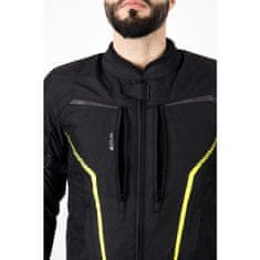 Ozone Bunda na motorku Delta IV černo-fluo žlutá Velikost: 4XL