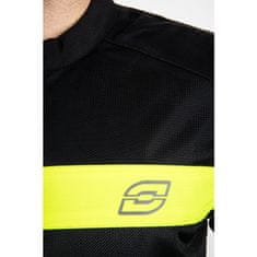 Ozone Bunda na motorku Dart černo-fluo žlutá Velikost: 2XL