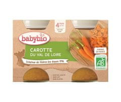 Babybio Příkrm mrkev 2x 130 g