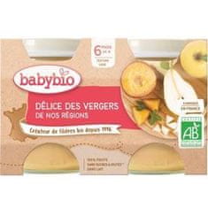 Babybio Příkrm ovocná směs 2x 130 g