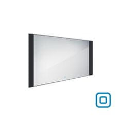 NIMCO ZPC 41006V-90 Černé LED zrcadlo 1200x650 s dotykovým senzorem - Nimco