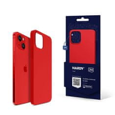 3MK ochranný kryt Hardy Silicone MagCase pro Apple iPhone 13, Red