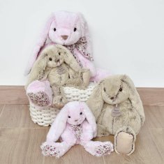 Kraftika Doudou histoire dours plyšová hračka béžový králíček 25 cm