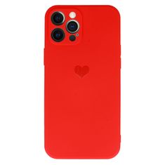 Vennus Kryt Vennus Heart Silicone pro Apple iPhone 11 Pro , design 1 , barva červená