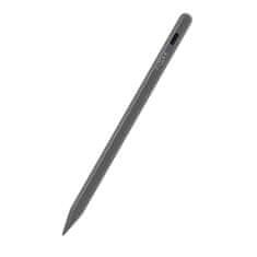 FIXED Aktivní stylus Graphite Uni s magnety pro kapacitní dotykové displeje, šedý