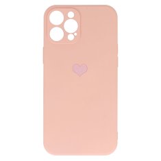 Vennus Kryt Vennus Heart Silicone pro Apple iPhone 11 Pro , design 1 , barva růžová