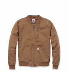 Carhartt Bunda Crawford Bomber Jacket Brown