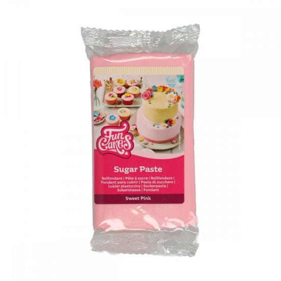 FunCakes FunCakes potahový fondán Sweet Pink - růžová Kittynka - 250g