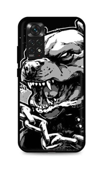 TopQ Kryt Xiaomi Redmi Note 11 silikon Agressive Pitbull 67360