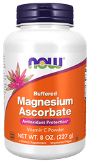 NOW Foods Magnesium Ascorbate Pure Buffered Powder (hořčík askorbát prášek), 227 g