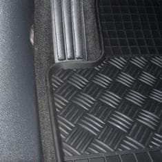 Rigum Autokoberce gumové přesné - Volkswagen T6.1 (Typ SG/SH) Caravelle (2019-2023) čtyřdílná sada / koberec přes tunel 2-sedadla