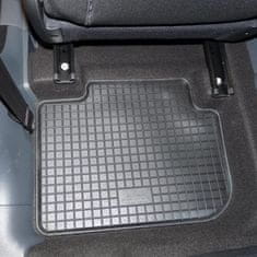 Rigum Autokoberce gumové přesné - Volkswagen T6.1 (Typ SG/SH) Caravelle (2019-2023) čtyřdílná sada / koberec přes tunel 2-sedadla
