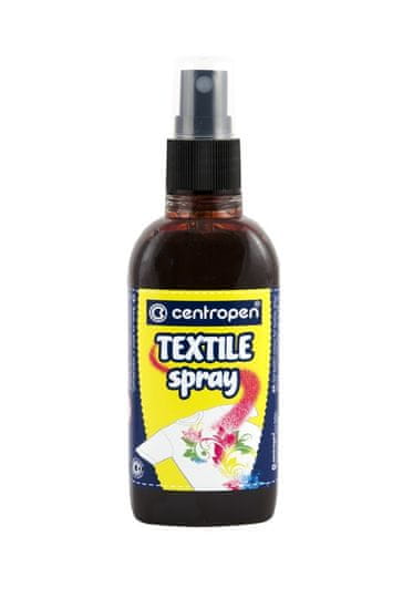 Centropen Barva na textil 1139 sprej 110 ml hnědá