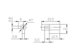 MULTIPA Zámek pro klouby LK-01 (vložka), MULTIPA