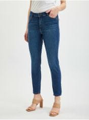 Orsay Tmavě modré dámské slim fit džíny 38
