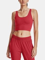 Under Armour Tílko Meridian Fitted Crop Tank-RED XS