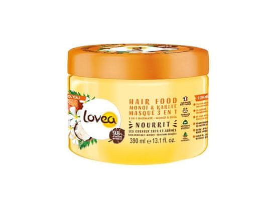 Lovea Monoi & Karité 3in1 mask 390ml maska na suché a poškozené vlasy