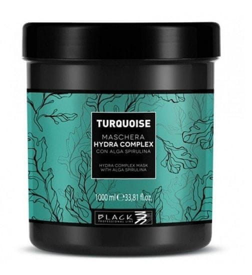 BLACK professional line Turquoise Hydra Complex mask 1000ml vyživující a hydratační maska