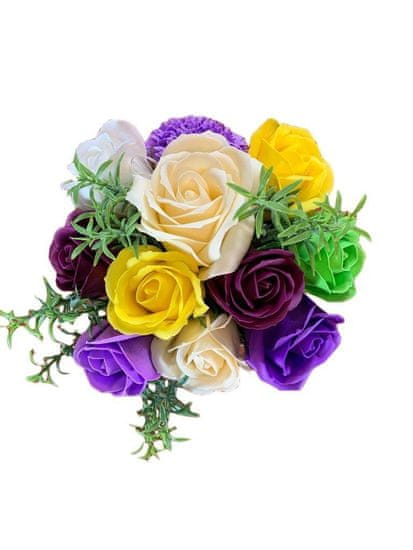 made by ANTEROS Mýdlová kytice z mýdlových květů Karin