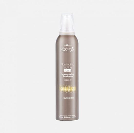 HAIR COMPANY Illuminating medium styling foam 250ml tužidlo na vlasy se střední fixací