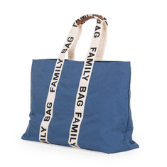 Childhome Cestovní taška Family Bag Canvas Indigo