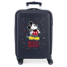 Joummabags Luxusní dětský ABS cestovní kufr MICKEY MOUSE Good Day, 55x38x20cm, 34L, 307172A