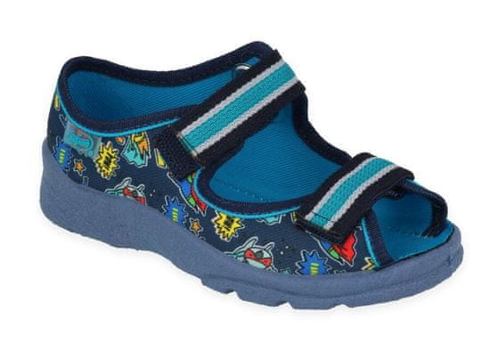 Befado chlapecké sandálky MAX 969X164 modré