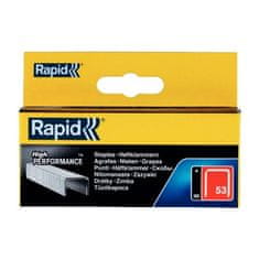 Rapid Spony High Performance, 53/10 mm, 2500 ks, krabička, RAPID