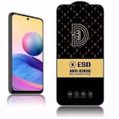 IZMAEL Diamond antistatické temperované sklo pro Xiaomi Redmi Note 10 5G - Černá KP24208