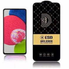 IZMAEL Diamond antistatické temperované sklo pro Samsung Galaxy A52 5G/Galaxy A52 4G/Galaxy A52s 5G/Galaxy A53 5G - Černá KP24229