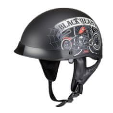 W-TEC Moto přilba Black Heart Rednut (Velikost: S (55-56), Barva: Motorcycle/Matt Black)