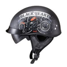 W-TEC Moto přilba Black Heart Rednut (Velikost: S (55-56), Barva: Motorcycle/Matt Black)