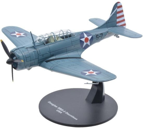 Motor City Classics Douglas Dauntless SBD, US NAVY, USS Enterprise (CV-6), VS-6, Marcus, 4.března 1942, 1/72